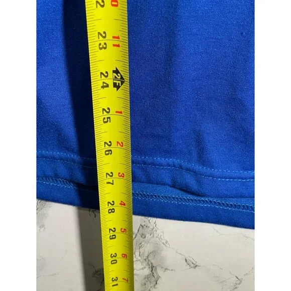 Company 81 Mens Polo Shirt Medium Blue air soft fabric - Picture 5 of 11